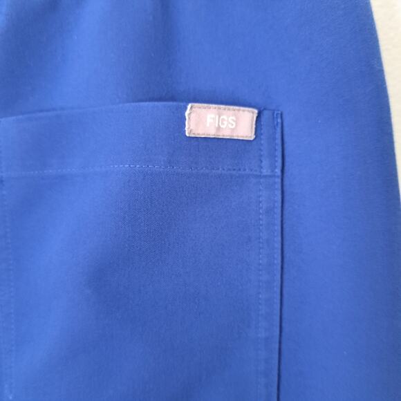 Figs Men's Cairo Cargo Royal Scrub Pants Size Medium - Picture 5 of 7